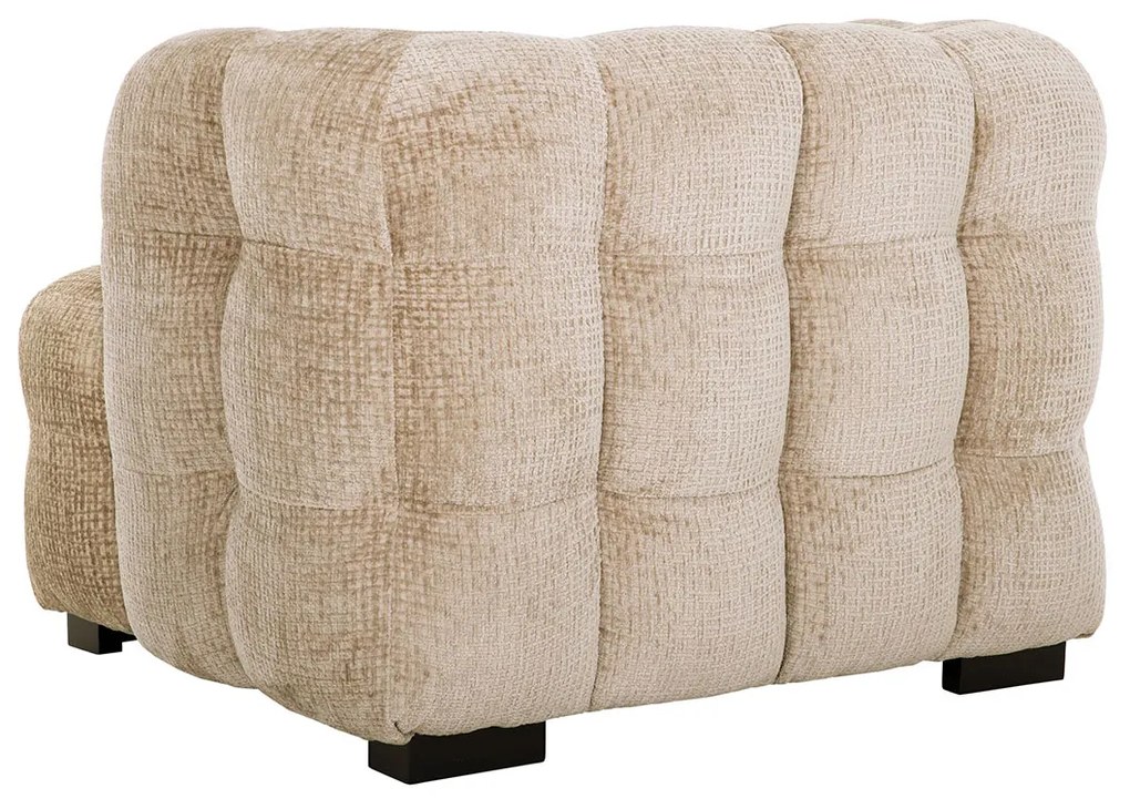 Must Living Mars Loveseat Fauteuil Zandkleur