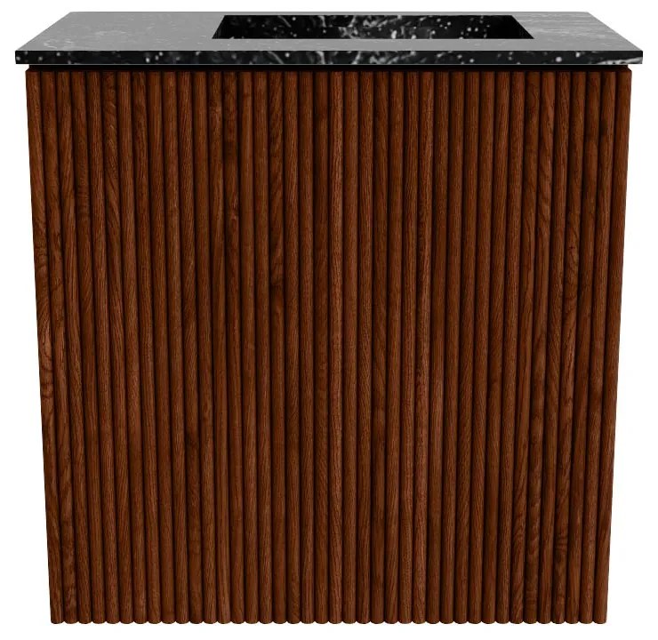 Mondiaz Joya DLux 40cm toiletmeubel ruby met wastafel faye rechts zonder kraangat lava