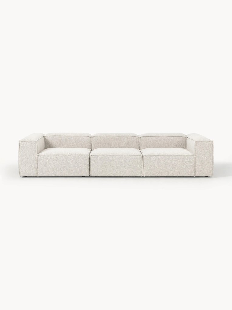 Modulaire bank Lennon (4-zits) van bouclé