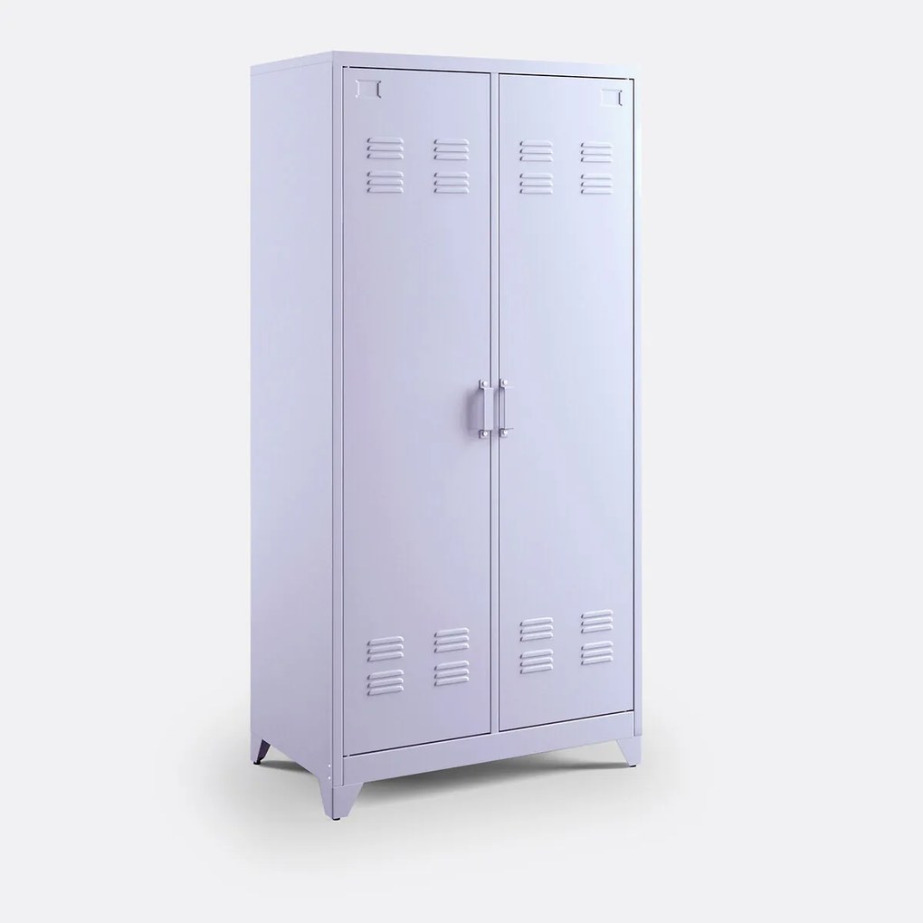 Metalen kast, 2 deuren, Hiba