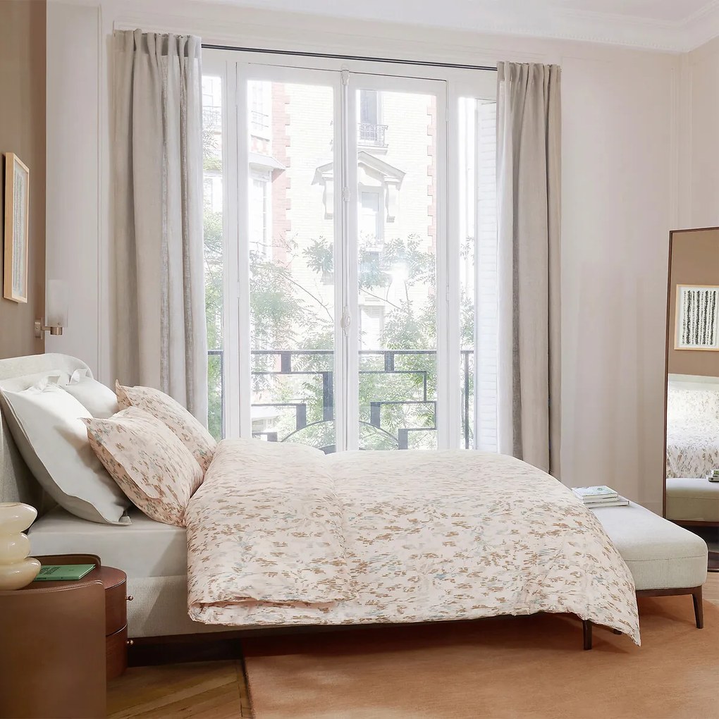 Dikke linnen gordijn, verborgen lussen, Cedal
