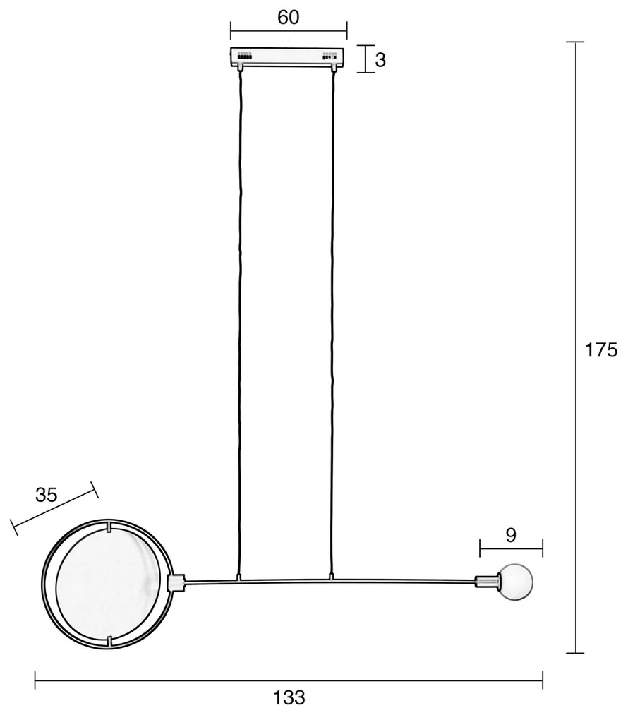 Zuiver Sirius Unieke Hanglamp