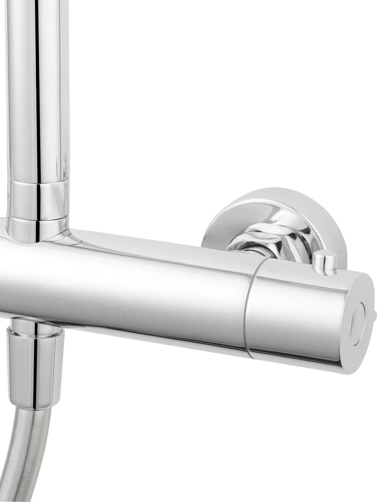 Saqu Eurotrend 225 regendoucheset met 4 straalsoorten Ø23cm chroom