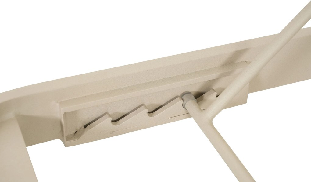 Santika Furniture Santika Nanda Ligbed Aluminium Zand/Beige