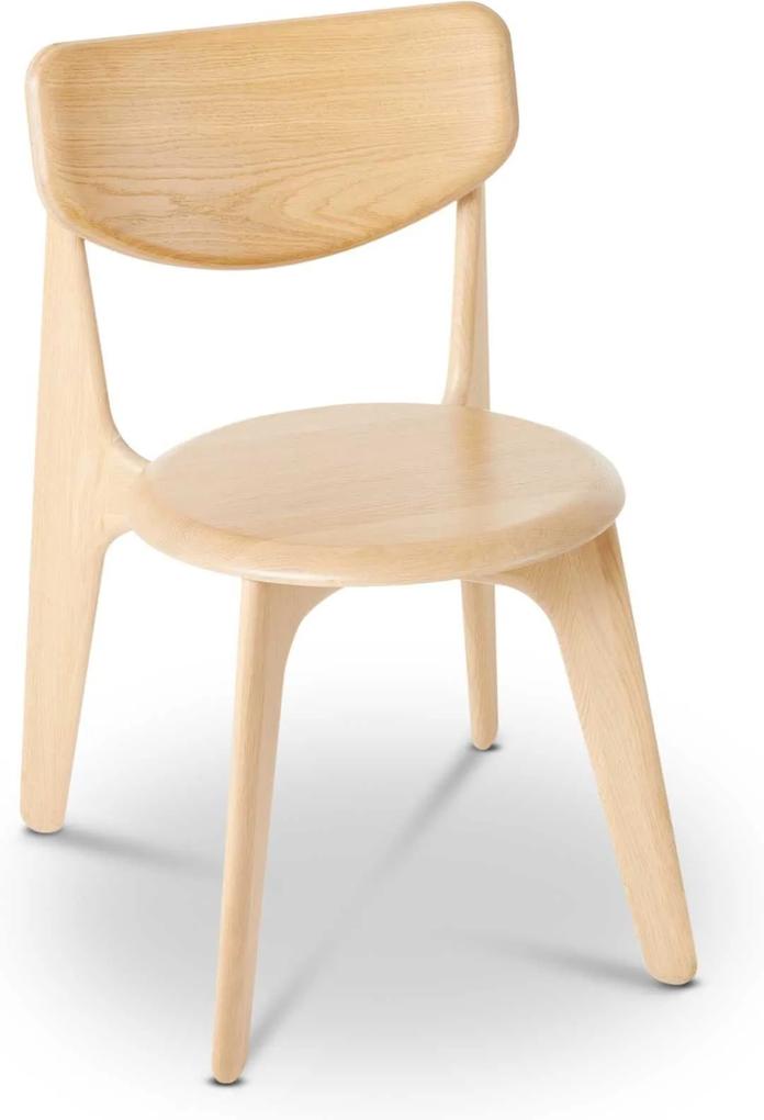 Tom Dixon Slab Side chair stoel naturel