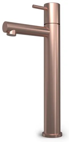 Hotbath Buddy Fonteinkraan - uitloop 11cm - opbouw - hoog model - Geborsteld Koper PVD EH001BCP