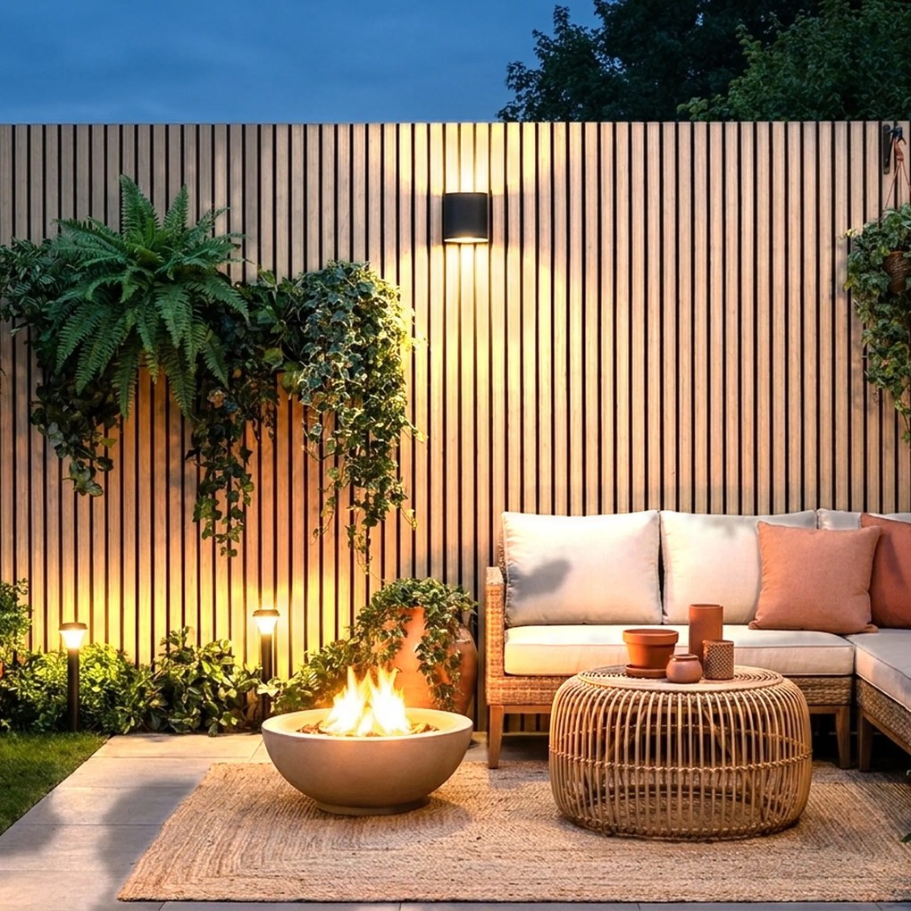 Buitenpanel Berk 290cm | Gevelbekleding | Tuin | 3D Houtnerf