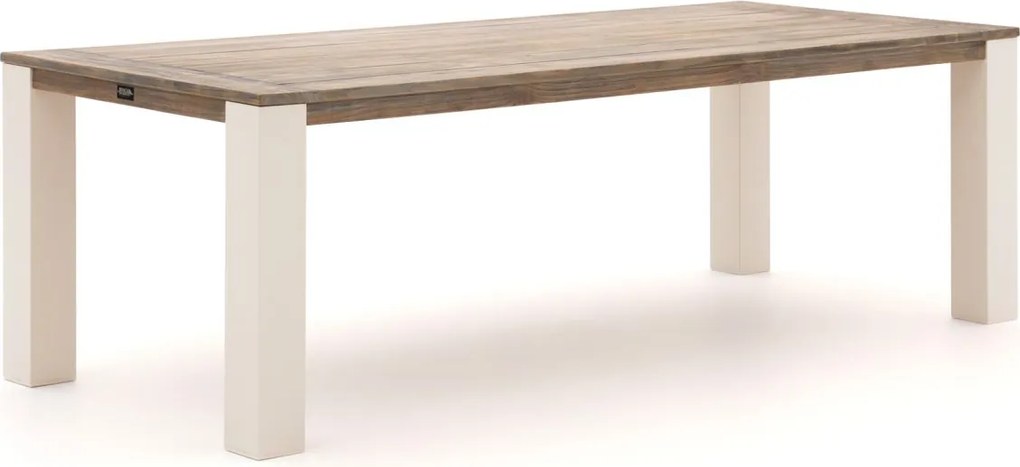Tuin eettafel ROUGH | Rechthoekig  | Tuintafel Teakhout | 6 personen | Kees Smit Tuinmeubelen