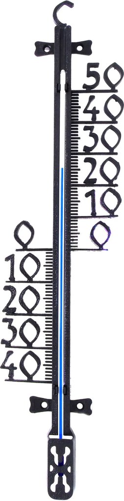 Nature Profielthermometer - groot - zwart
