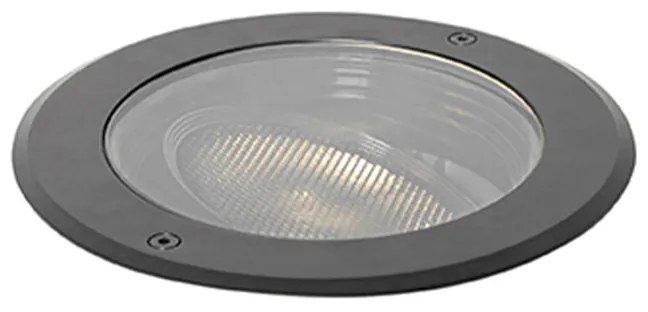 Buiten grondspot zwart AR111 verstelbaar IP65 - Delux Honey Modern GU10 IP65 Buitenverlichting