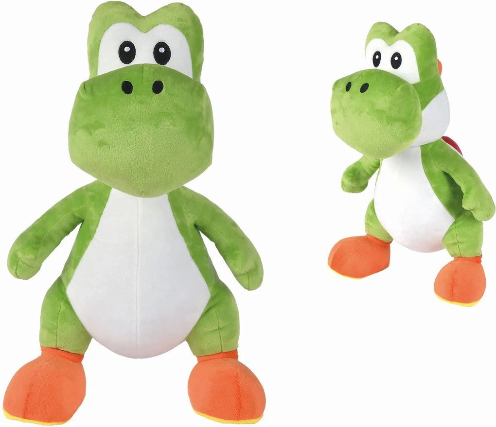 Simba Super mario pluche'Yoshi'- H50 cm - Heerlijk zacht knuffel