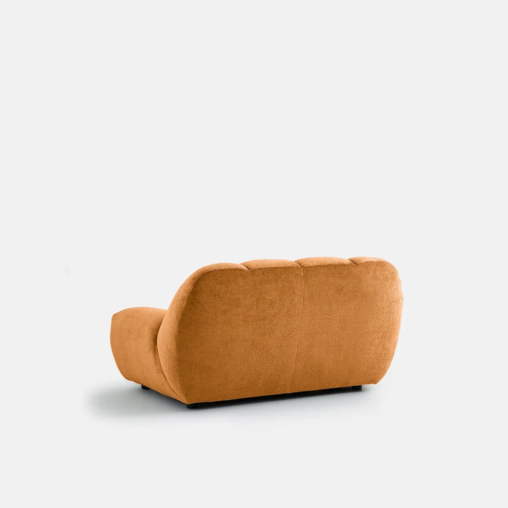 XL fauteuil, dik fluweel, Nuria