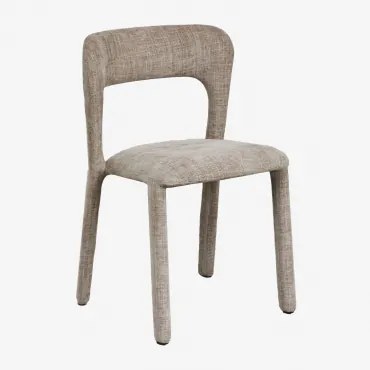 Pack Van 4 Stapelbare Eetkamerstoelen Brusel Grijs – Taupe - Sklum