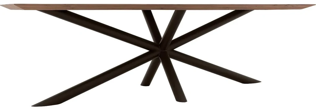 Goossens Excellent Eettafel Gs-1302, 260 x 110 cm rechthoekig