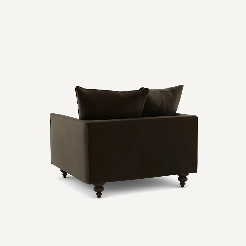 Fauteuil fluweel, Lazare
