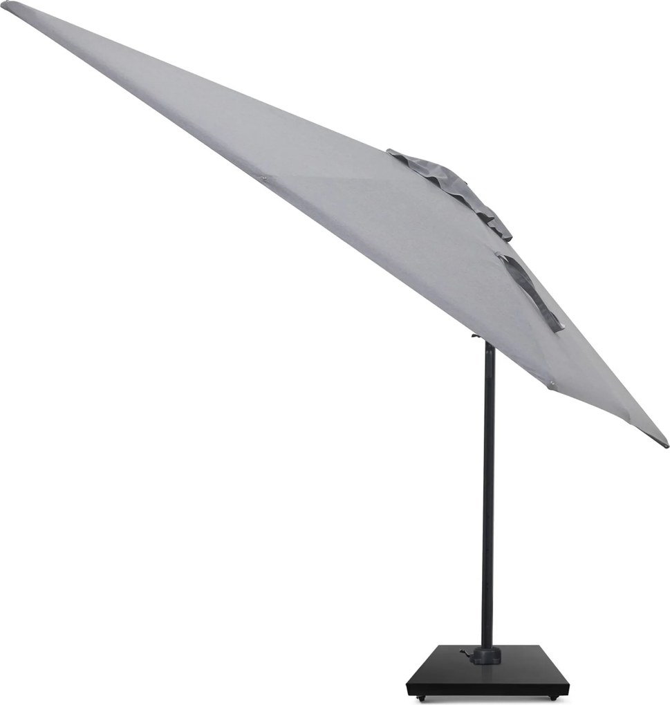 Zweefparasol  2.6x3.5m Concrete (excl. voet) Grijs-antraciet Camello Luna