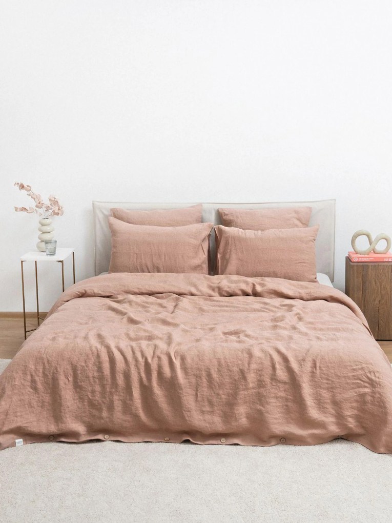 Linnen beddengoedset Cafe Creme, 2-delig