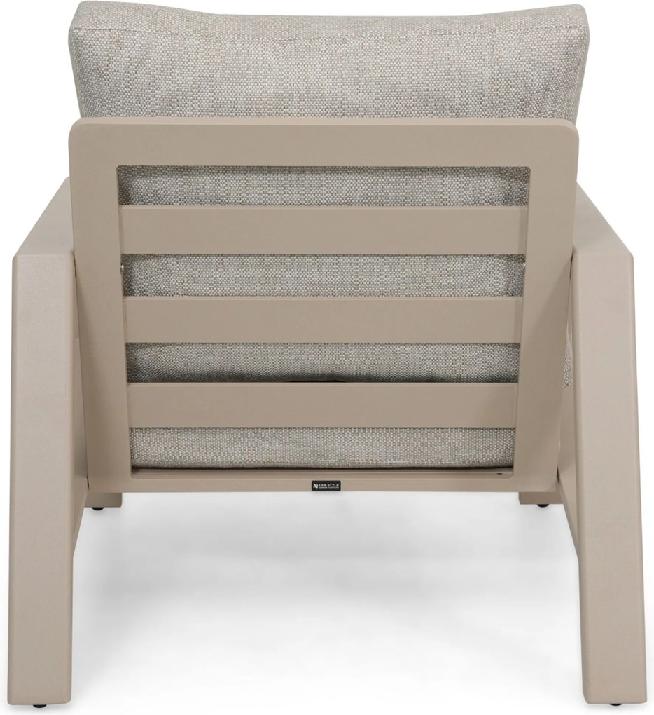 Tuinstoel Aluminium Zand/Beige Lifestyle Garden Furniture Melone