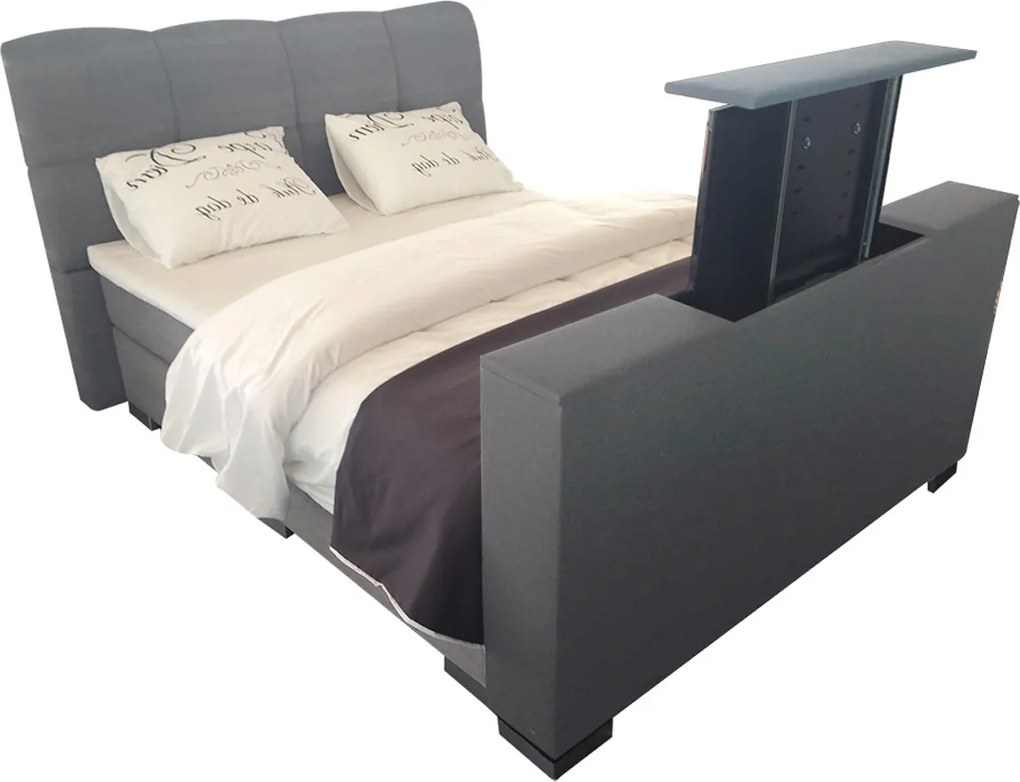 Boxspring Balance met TV lift