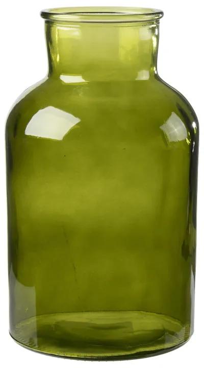 Apotheker flesvaas - groen - 18x30 cm