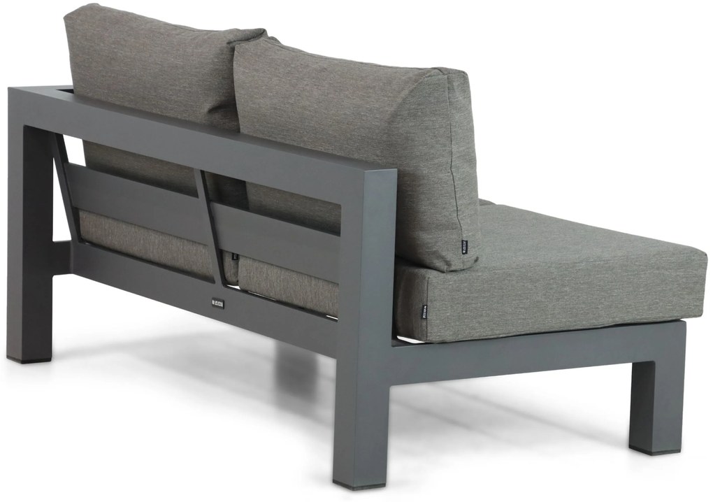 Hoek loungeset 5 personen Aluminium Grijs Lifestyle Garden Furniture Luca