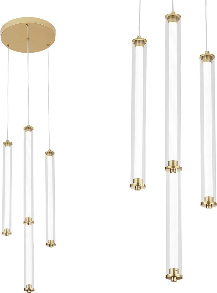 LED lamp G024-4CPR Gold