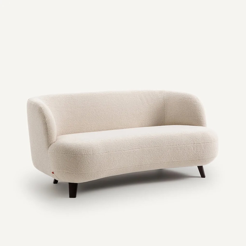 XS polyester bouclé bank, Rosebury, ontwerp Emmanuel Gallina