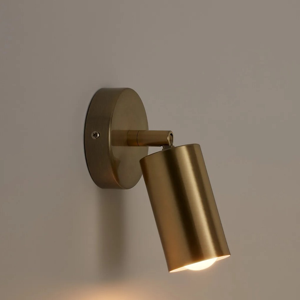 Verstelbare spot wandlamp in ijzer, Projoto