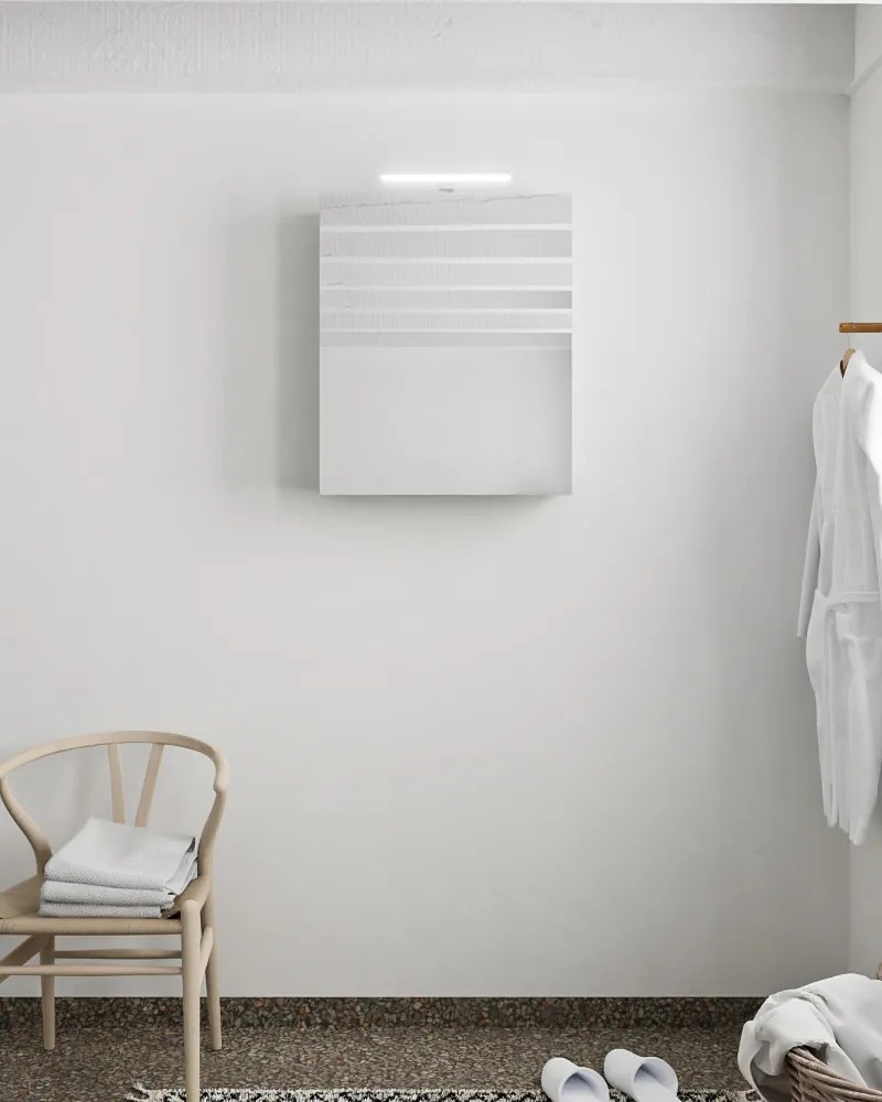 Mondiaz Cubb spiegelkast 50x70x16cm kleur greey met 1 deur