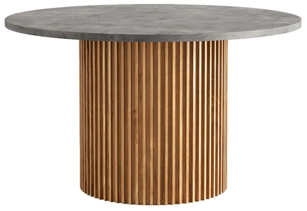 Tower Living Ronde Eettafel Teakhout 130 Cm Palazzo - 130 X 130cm.