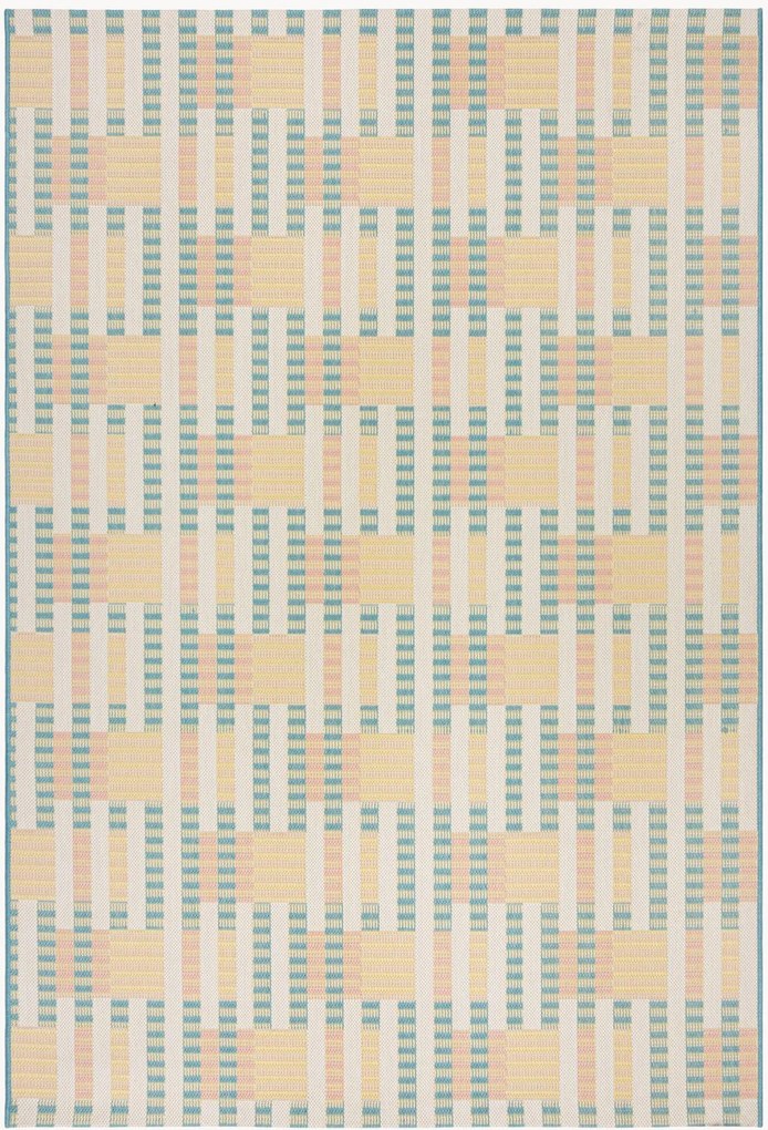 Laagpolig in- & outdoor vloerkleed Villa