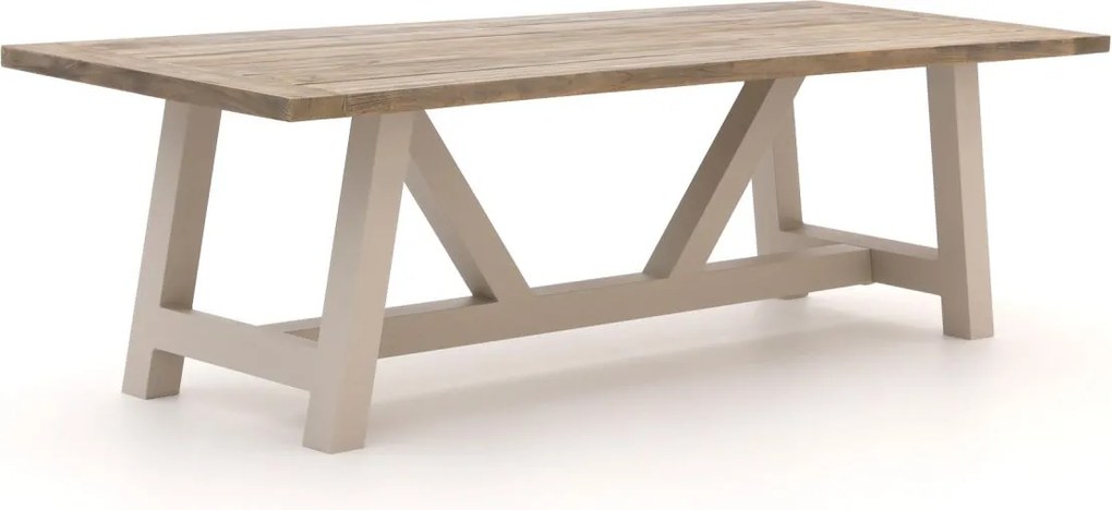 Tuin eettafel Bellagio  | Rechthoekig  | Tuintafel Teakhout | 260x100cm | 6 personen | Kees Smit Tuinmeubelen