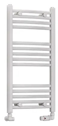 Eastbrook Wendover gebogen handdoekradiator 40x80cm 264W wit glans