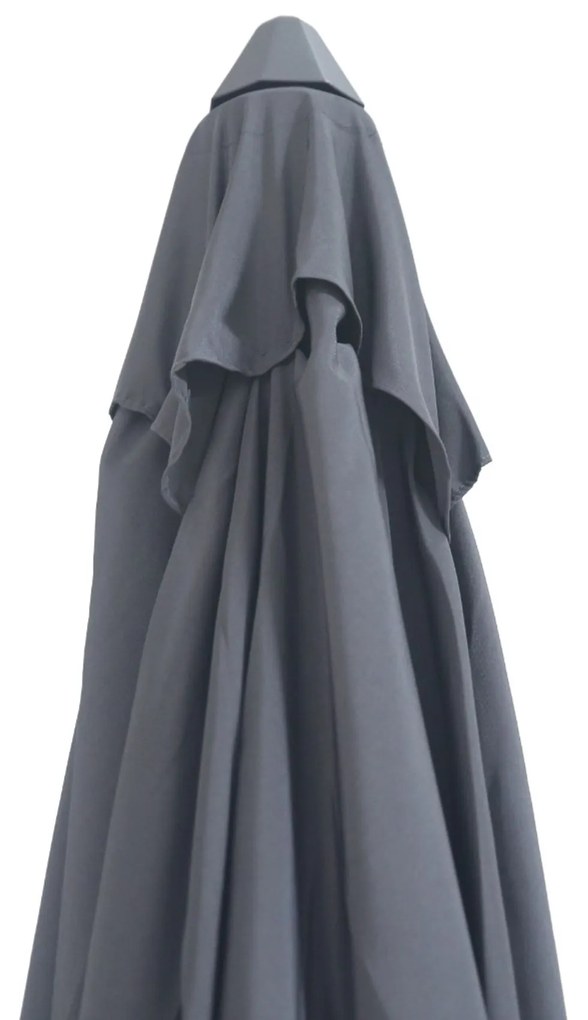 Camello Valerio Stokparasol Xm (excl.voet) Aluminium Grijs