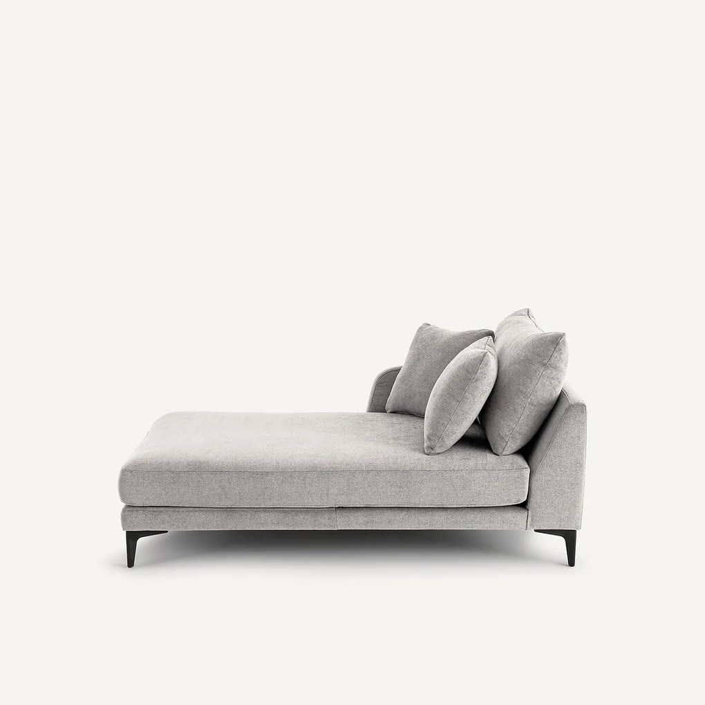 Longchair van polyestermix, MODERNISTE, ontwerp Emmanuel Gallina