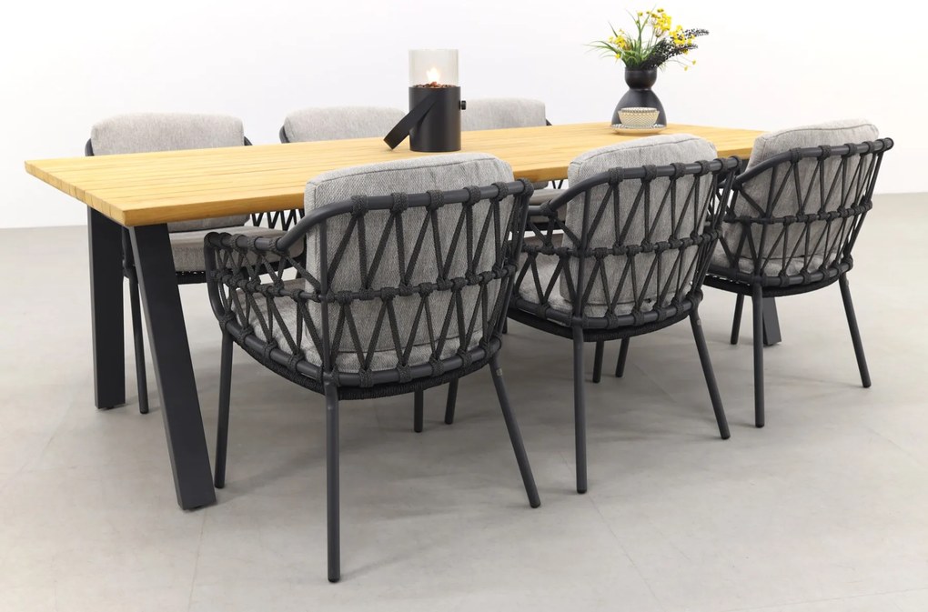 4 Seasons Calpi/Taste Ambassador 240x100 cm. tuinset - 7-delig OP=OP