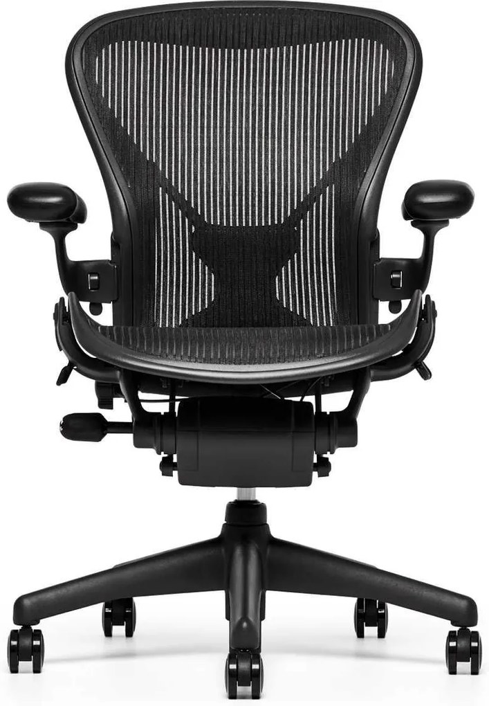 Herman Miller REFURBISHED Aeron Chair (classic) bureaustoel graphite frame