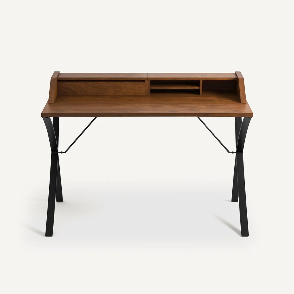 Bureau secretaire met laagje notelaar, Epitre