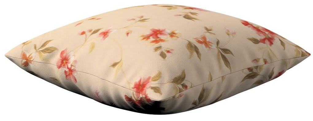 Dekoria Kussenhoes Kinga, crème-roze 50 x 50 cm