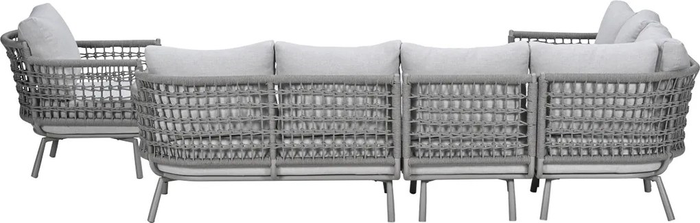 Garden Impressions Maud loungeset 7-delig - taupe