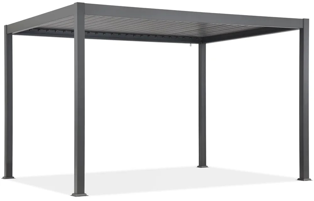 Lagos Premium 3x4 Garden Point vrijstaande terraspergola antraciet en wit