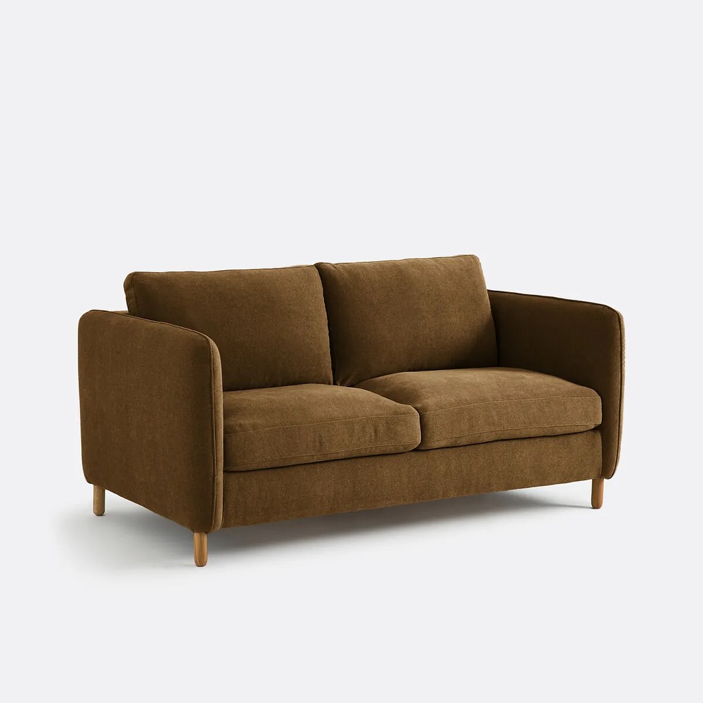 3-zits gevlekte polyester bank Loméo