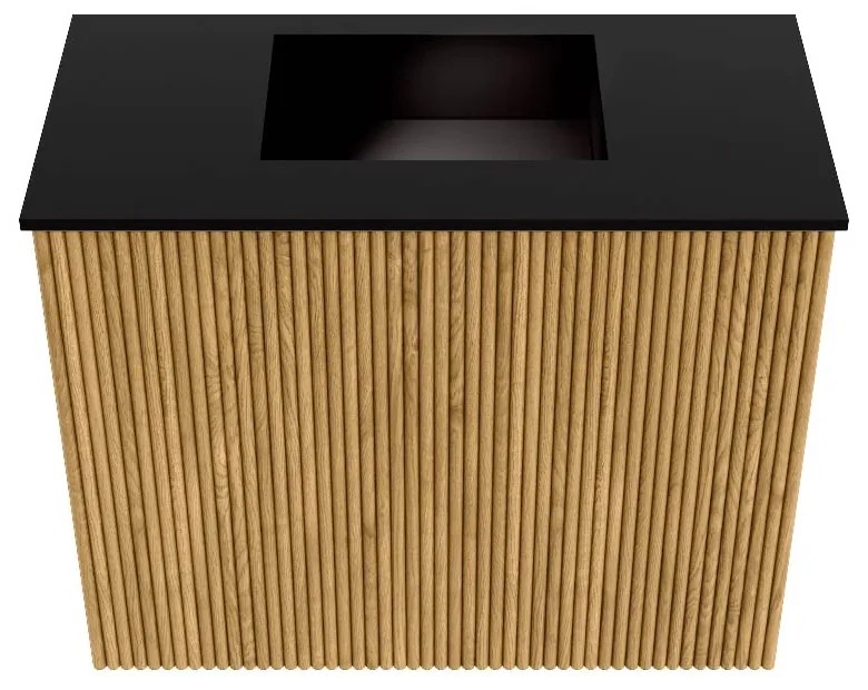 Mondiaz Joya 50cm toiletmeubel oak met wastafel faye midden zonder kraangat urban