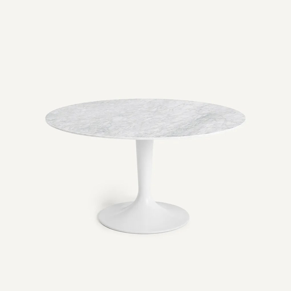 Rond marmeren tafelblad, diameter 137 cm, ROUNDO