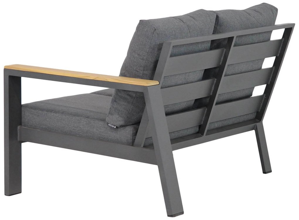 Hoek loungeset 6 personen Aluminium Grijs Lifestyle Garden Furniture Marietta