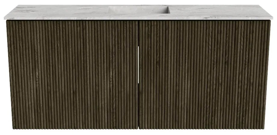 Mondiaz Joya DLux 90cm toiletmeubel shadow met wastafel faye midden zonder kraangat glace