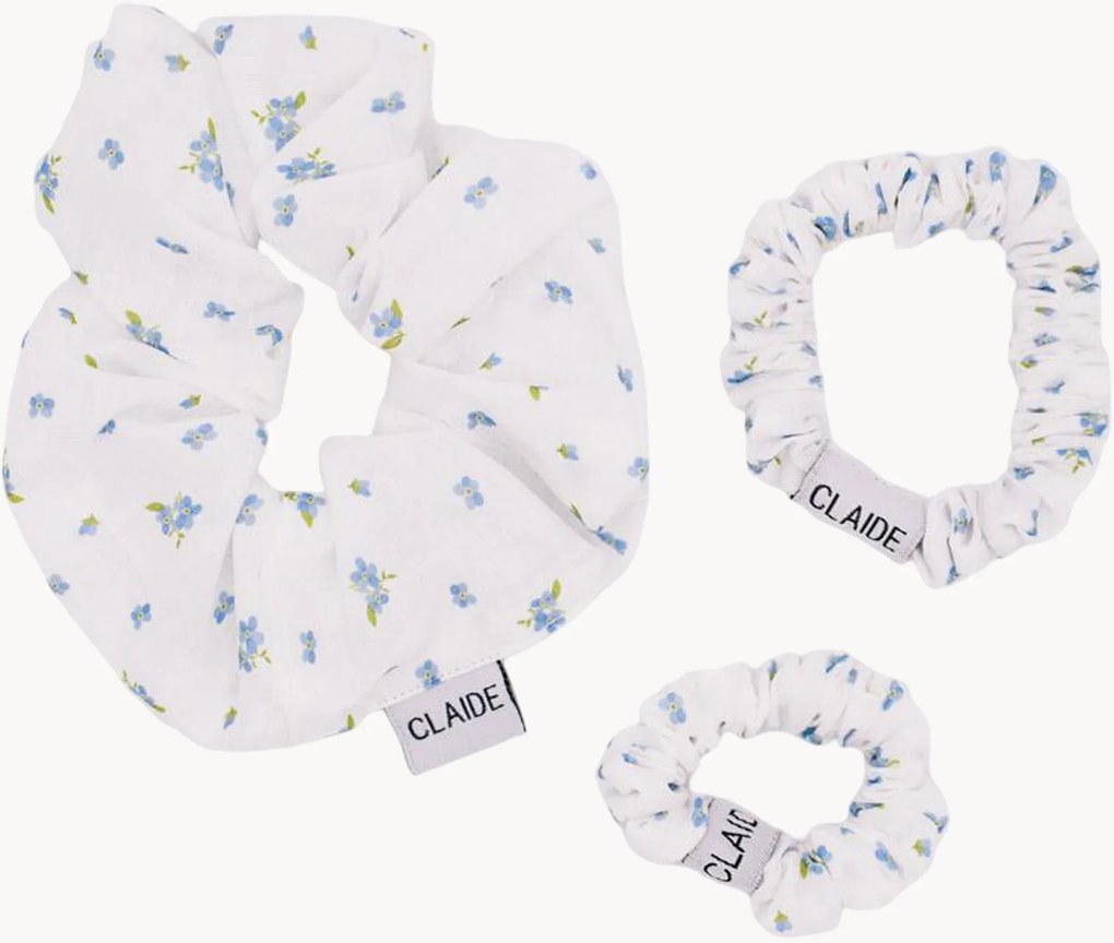 Haarelastieken Soft Bloom, 3-delig