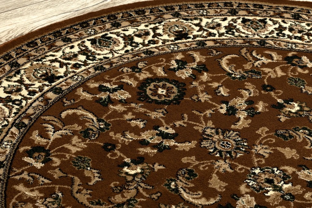 Tapijt ROYAL ADR  Ovaal patroon 1745 bruin