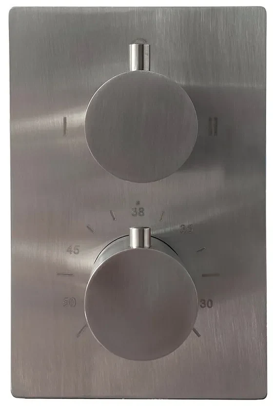 Saniclear Exclusive Pro inbouw regendouche 20cm met plafondarm, glijstang en staafhanddouche RVS