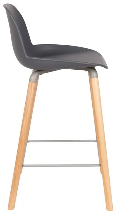 Zuiver Albert Kuip Design Barkruk Grijs